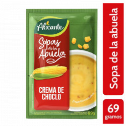 SOPA CREMA ALICANTE CHOCLO...