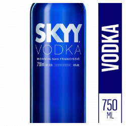 VODKA SKYY 40øGL 750 CC.
