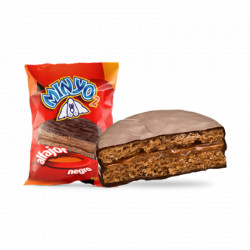 ALFAJOR MINYO SIMPLE NEGRO...