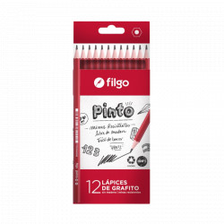 LAPIZ GRAFITO FILGO   12 UNID.