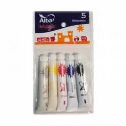 TEMPERA ALBA SURTIDA B 5 UNID.