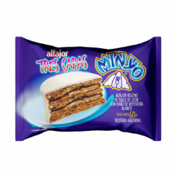 ALFAJOR MINYO TRIPE BLANCO...
