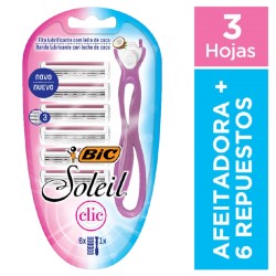 MAQUINA AFEITAR BIC SOLEIL...