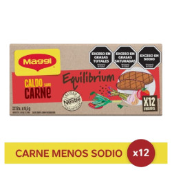 CALDOS EN CUBO MAGGI CARNE...