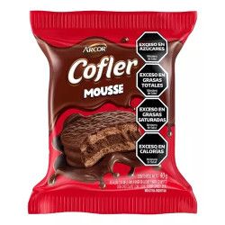 ALFAJOR COFLER MOUSSE 40 GRS