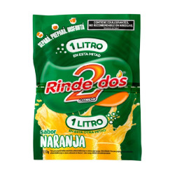 JUGO EN POLVO RINDE DOS...