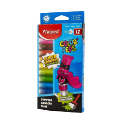 TEMPERA MAPED COLOR 12 UNID.