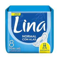 TOALLAS FEMENIN LINA NORMAL...
