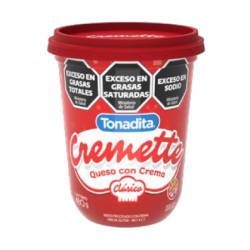 QUESO CREMA CREMETTE   480 GRS