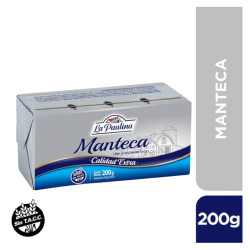 MANTECA LA PAULINA PZA 200 GRS