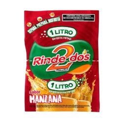 JUGO EN POLVO RINDE DOS...