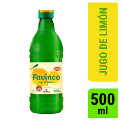 JUGO DE LIMON FAVINCO  500 ML.
