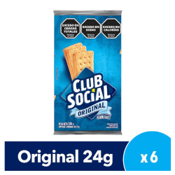 GALLETAS D.AGUA CLUB SOCIAL...