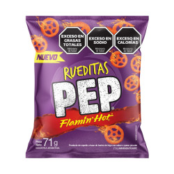 SNACKS PEP RUEDIT FLAM HOT...