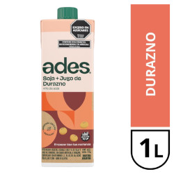 JUGO P/BEBER ADES R.DURAZNO...