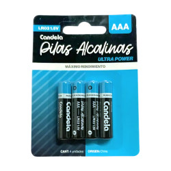 PILAS ALC. CANDELA AAA...