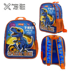 MOCHILA JARDIN CHARKO DINO...