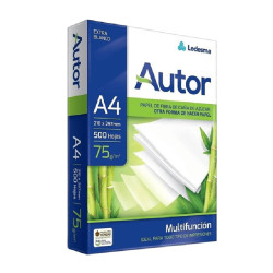 RESMA AUTOR A4 75GR 500 HOJAS