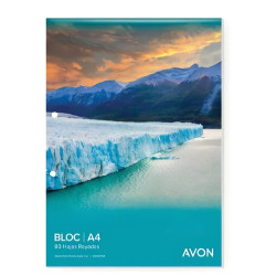 BLOCK PERF. AVON A4 RY 80...
