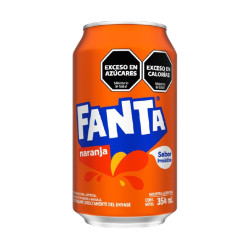 GASEOSAS FANTA NARANJA LATA...