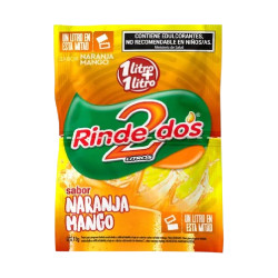 JUGO EN POLVO RINDE DOS...