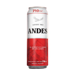 CERVEZA ANDES LATON 710 CC.