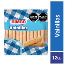 VAINILLAS BIMBO X12 U 148 GRS