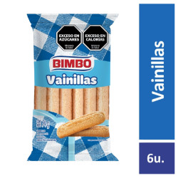 VAINILLAS BIMBO X6 U 74 GRS