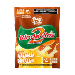 JUGO EN POLVO RINDE DOS...