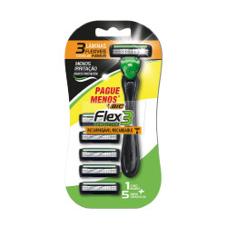 MAQUINA AFEITAR BIC FLEX3...