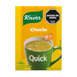 SOPA KNORR QUICK CHOCLO...