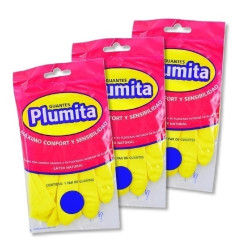 GUANTES DE GOMA PLUMITA...