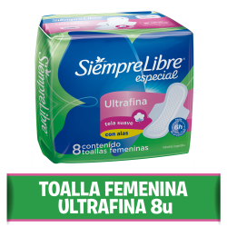 TOALLAS FEMENIN S.LIBRE...