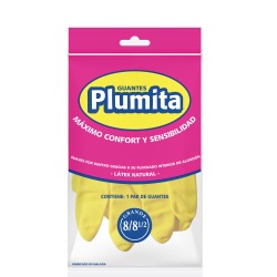 GUANTES DE GOMA PLUMITA...