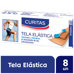 APOSITO CURITAS TELA 8 UNID.