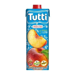 JUGO P/BEBER TUTTI DURAZNO...